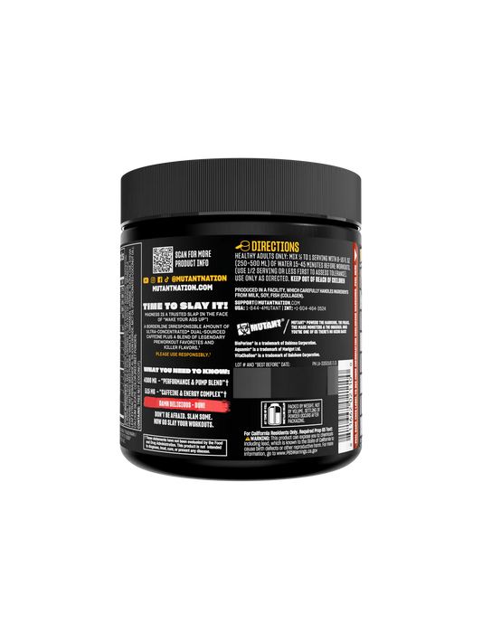 MUTANT Madness - Ultra-Concentrated Pre-Workout